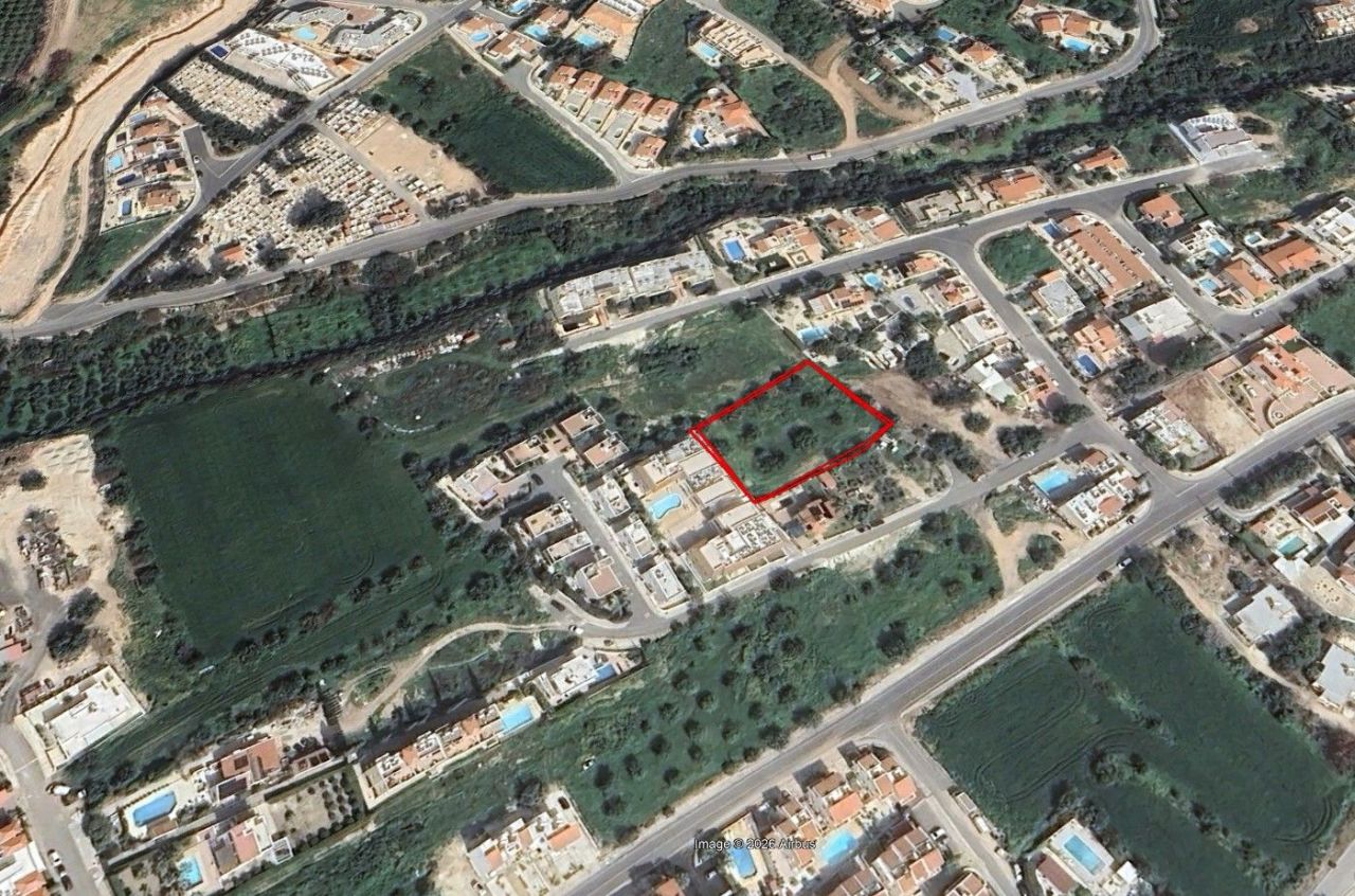 Земля в Пафосе, Кипр, 2 007 м² - фото 1