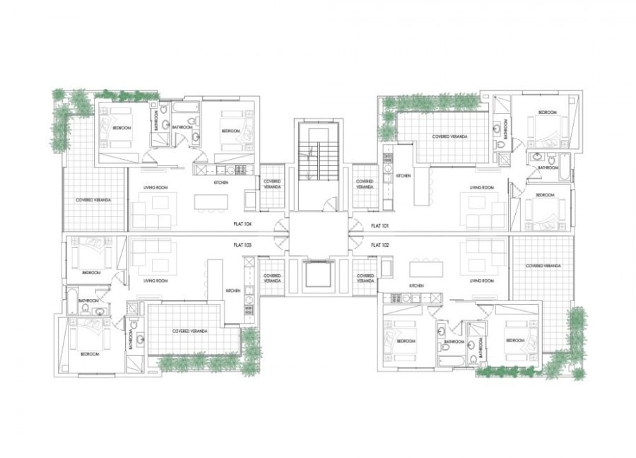 Пентхаус в Лимасоле, Кипр, 103 м² - фото 12