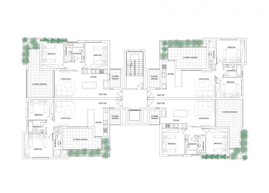 Апартаменты в Лимасоле, Кипр, 100 м² - фото 13