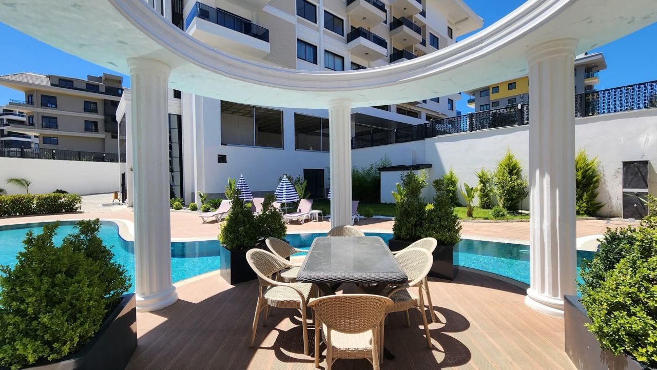 Апартаменты в Алании, Турция, 55 м² - фото 9