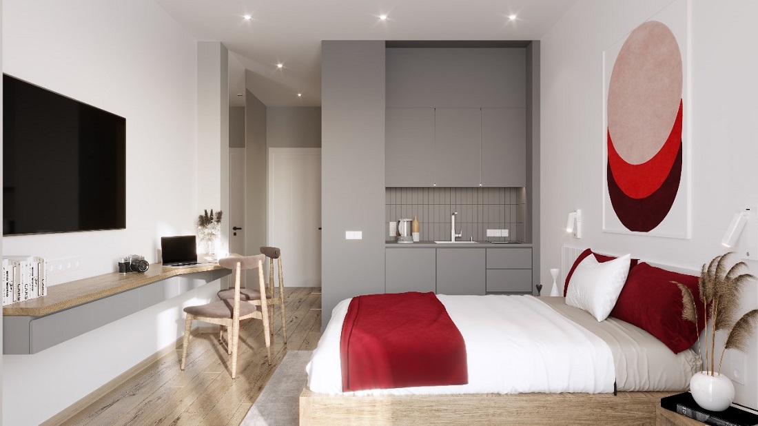 Студия в Батуми, Грузия, 32.2 м² - фото 5