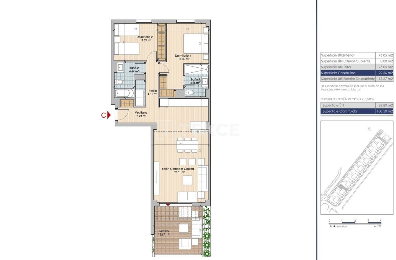 Апартаменты в Бенальмадене, Испания, 80 м² - фото 12