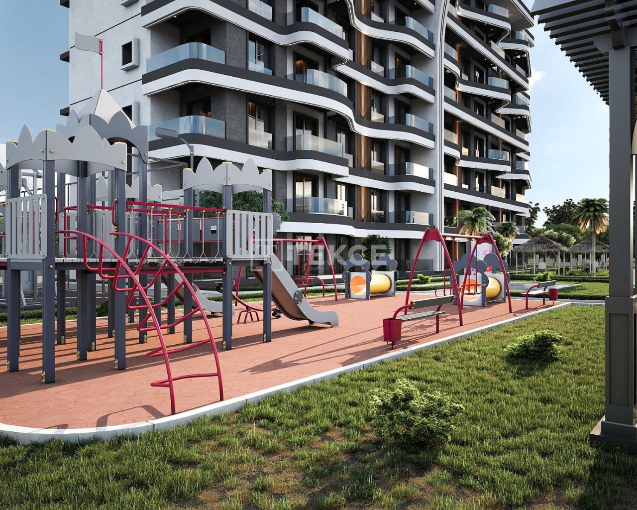 Апартаменты в Анталии, Турция, 95 м² - фото 14