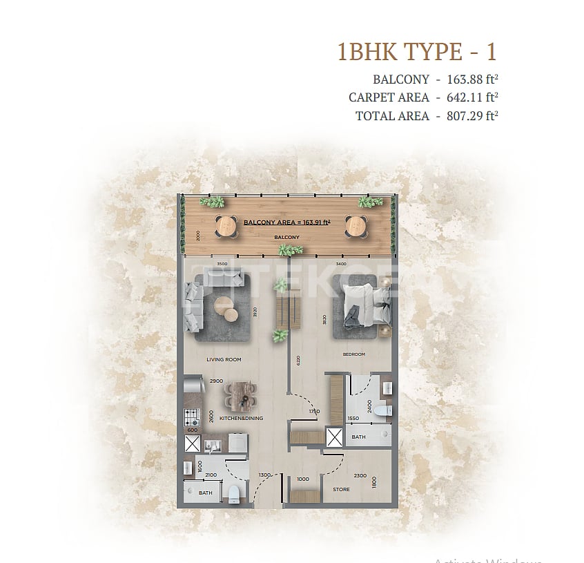 Апартаменты в Дубае, ОАЭ, 83 м² - фото 17