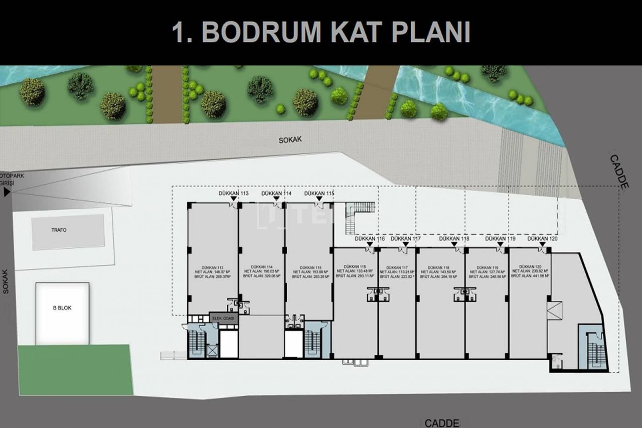 Магазин в Аташехире, Турция, 248 м² - фото 17