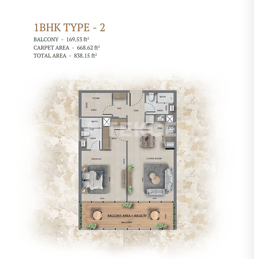 Апартаменты в Дубае, ОАЭ, 45 м² - фото 18