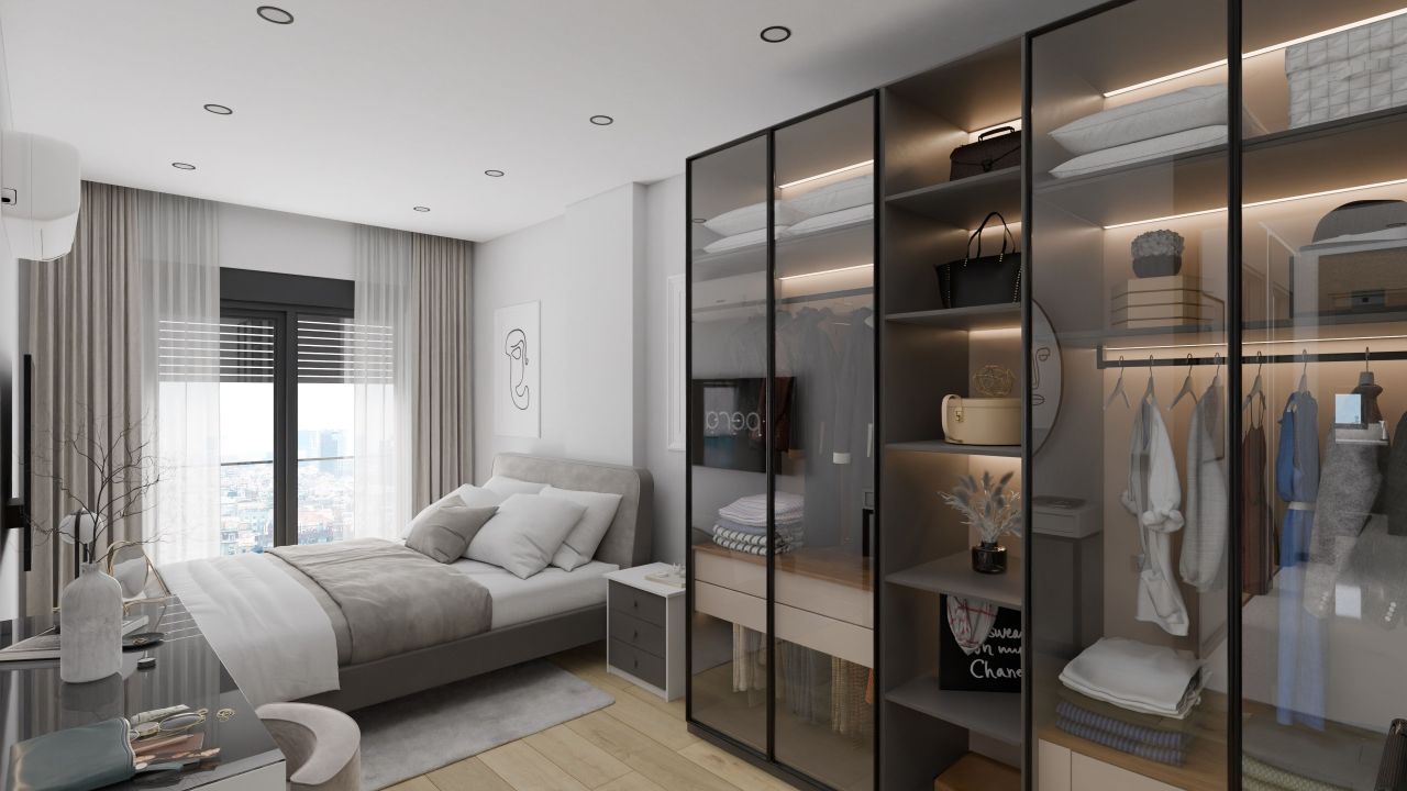 Квартира в Анталии, Турция, 70 м² - фото 13