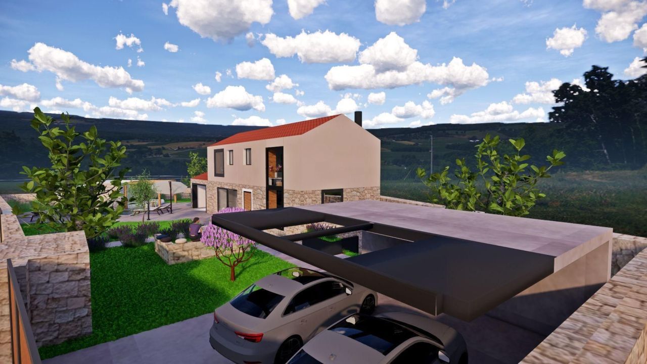 Вилла в Лабине, Хорватия, 153 м² - фото 14