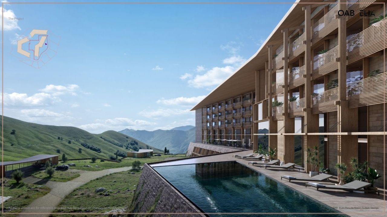 Апартаменты в Гудаури, Грузия, 38.9 м² - фото 1