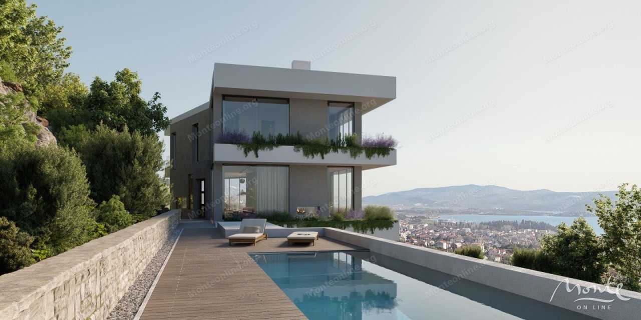 Вилла в Тивате, Черногория, 312 м² - фото 1