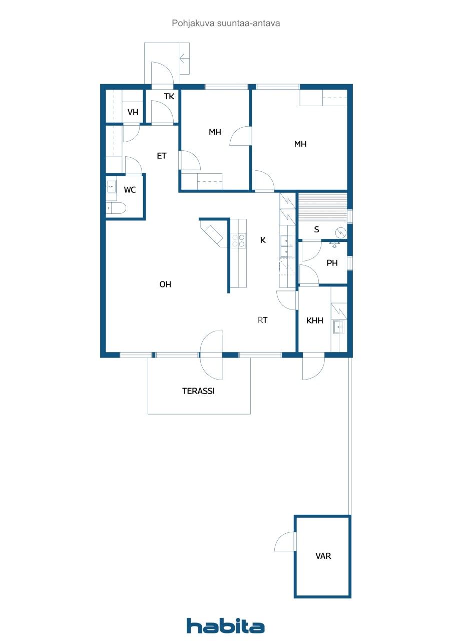 Квартира в Тампере, Финляндия, 79 м² - фото 2