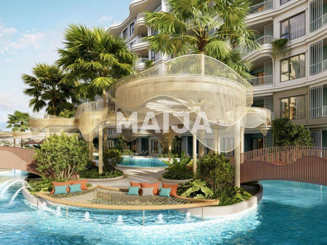 Апартаменты на острове Пхукет, Таиланд, 46 м² - фото 16