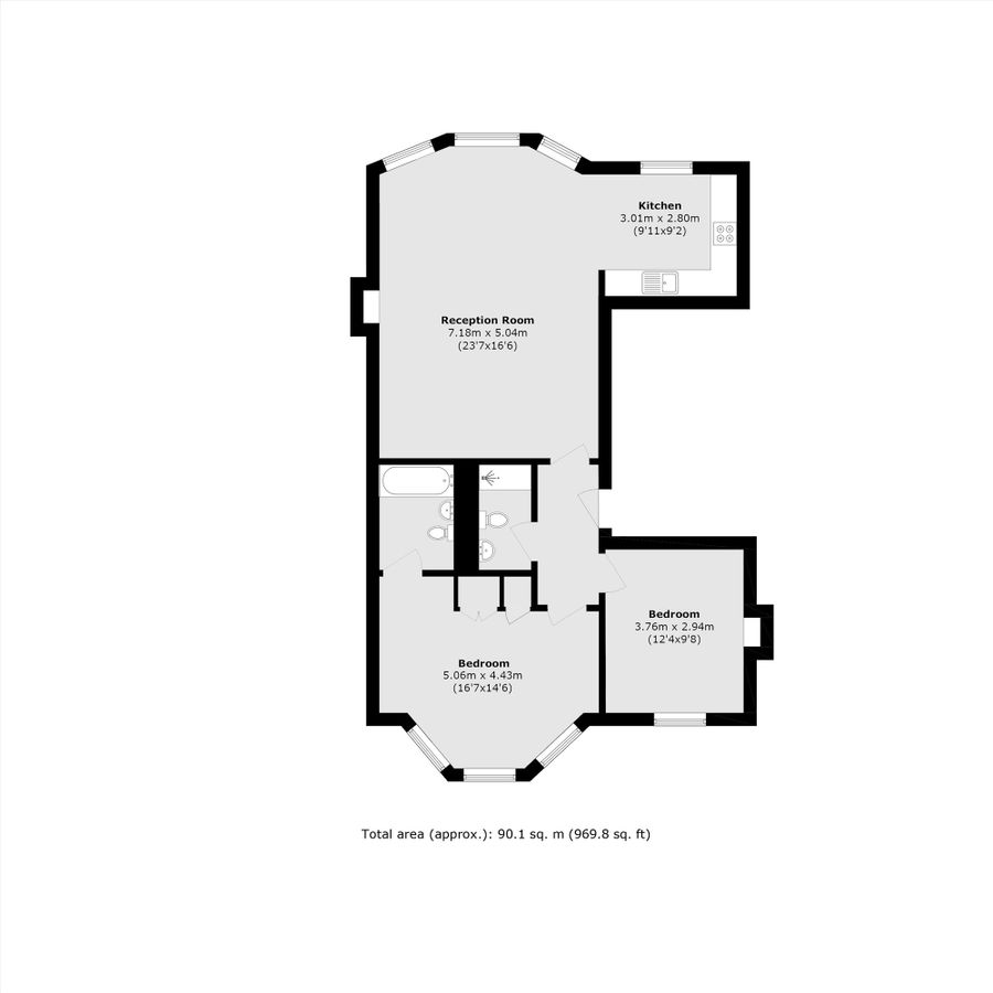 Квартира в Лондоне, Великобритания, 90 м² - фото 7