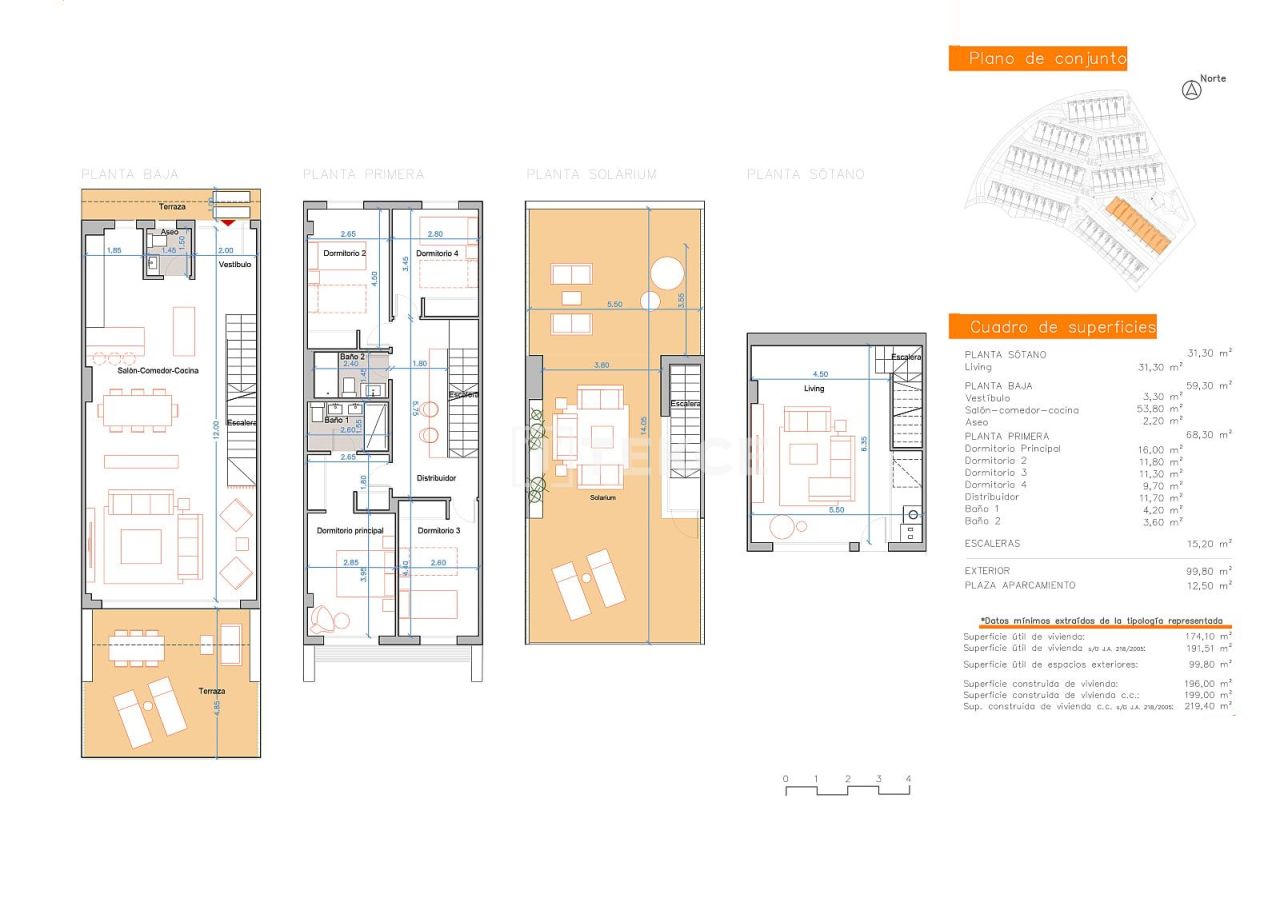 Таунхаус в Михасе, Испания, 170 м² - фото 15