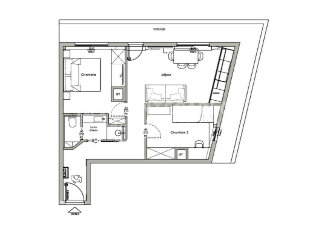 Квартира в Монако, Монако, 76 м² - фото 8