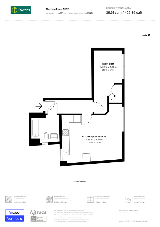 Квартира в Лондоне, Великобритания, 40 м² - фото 10
