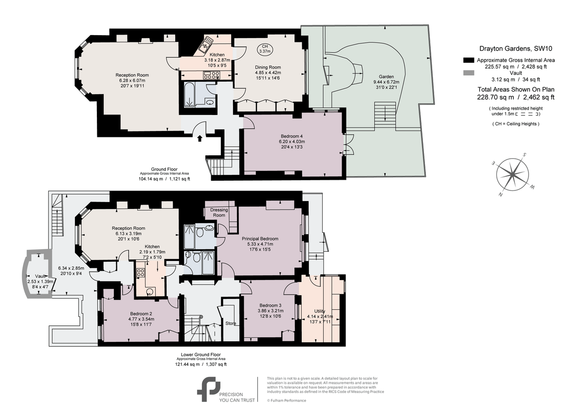 Квартира в Лондоне, Великобритания, 226 м² - фото 19