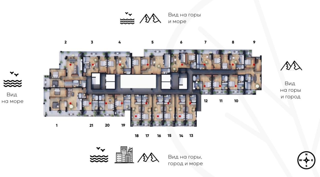 Квартира в Кобулети, Грузия, 34.5 м² - фото 4