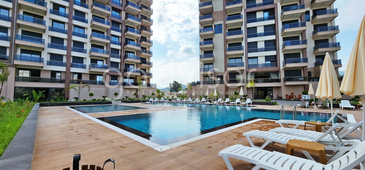 Квартира в Газипаше, Турция, 50 м² - фото 10