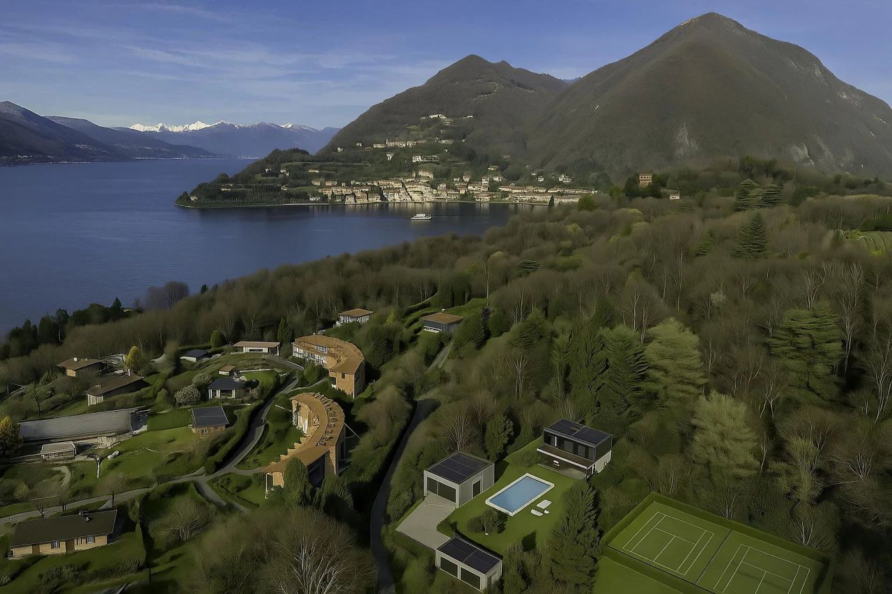 Вилла в Лавено-Момбелло, Италия, 320 м² - фото 4