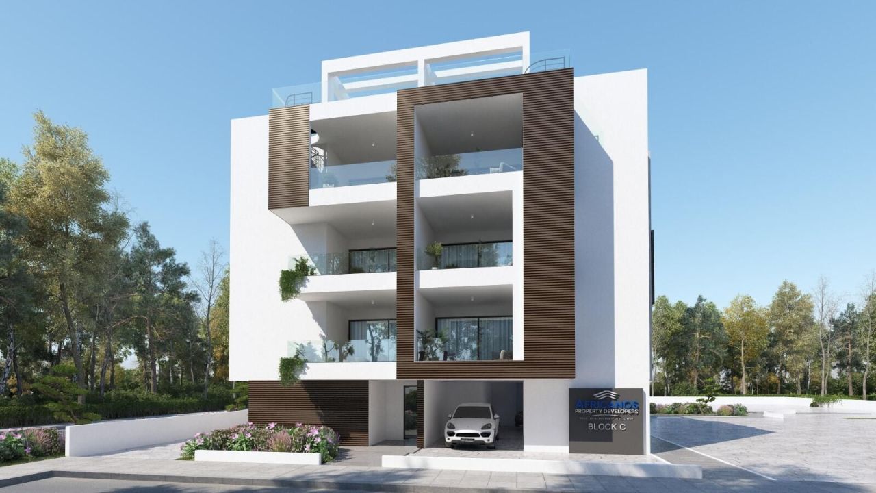 Апартаменты в Ларнаке, Кипр, 100 м² - фото 1