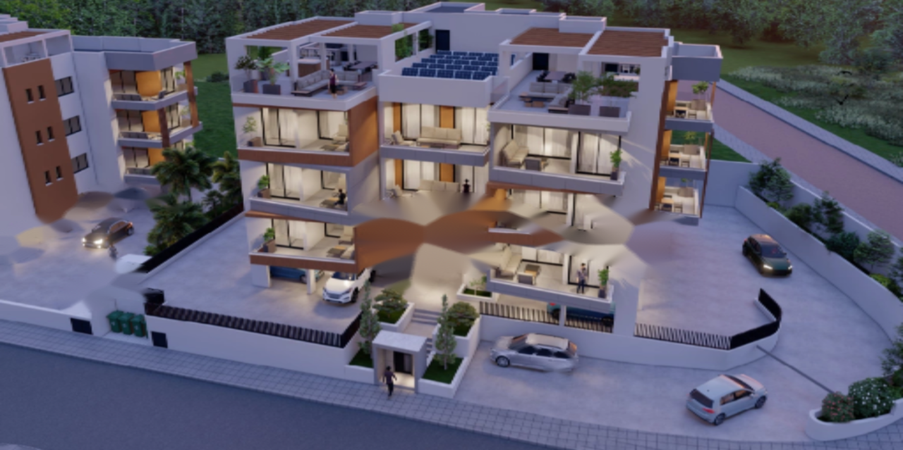 Квартира в Айос-Атанасиосе, Кипр, 50 м² - фото 2