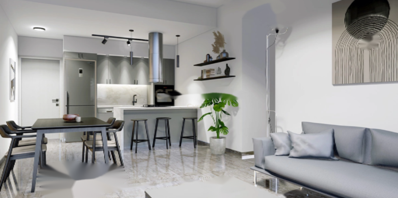 Квартира в Айос-Атанасиосе, Кипр, 50 м² - фото 4