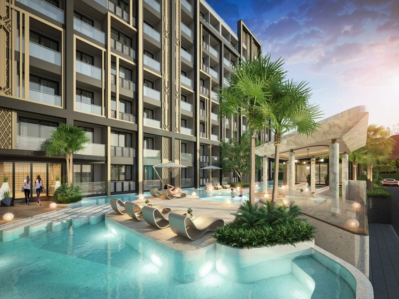 Апартаменты в Паттайе, Таиланд, 66 м² - фото 7