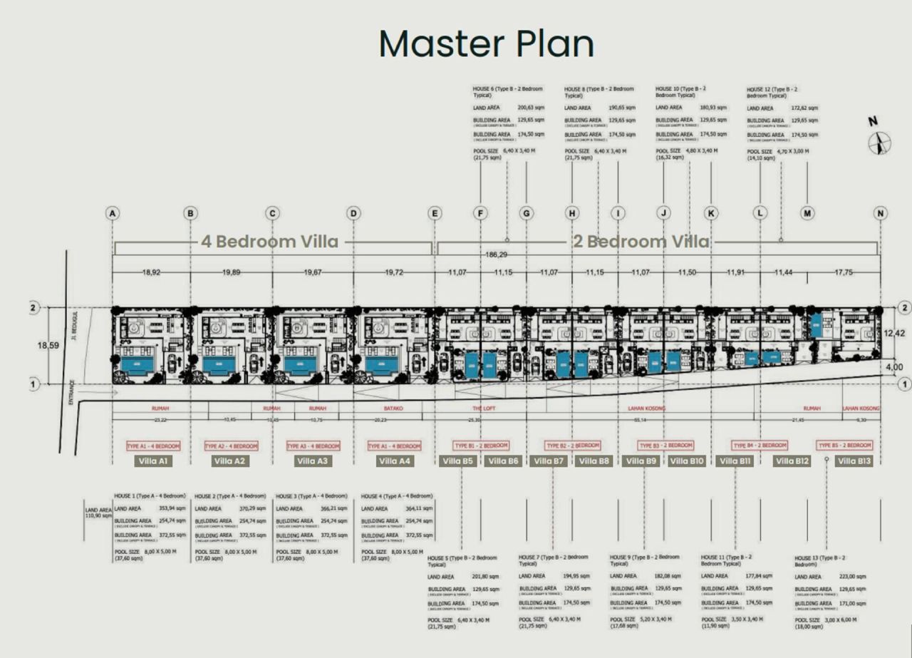 Вилла в Умаласе, Индонезия, 175 м² - фото 8