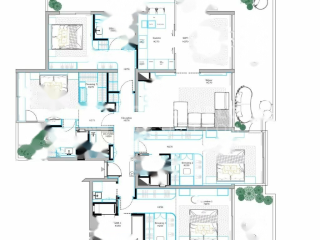 Квартира в Монте Карло, Монако, 222 м² - фото 6