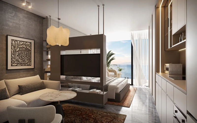 Апартаменты в Рас-эль-Хайме, ОАЭ, 45 м² - фото 14