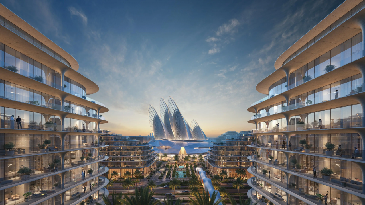 Квартира в Абу-Даби, ОАЭ, 89 м² - фото 1