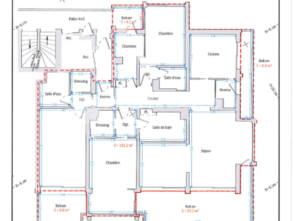Квартира в Монте Карло, Монако, 223 м² - фото 8
