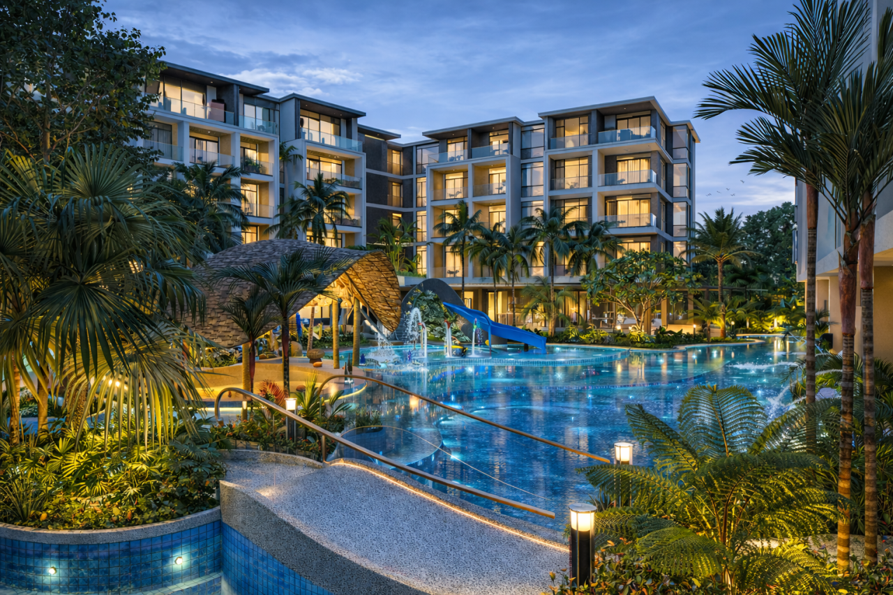 Студия на Пхукете, Таиланд, 37.17 м² - фото 1