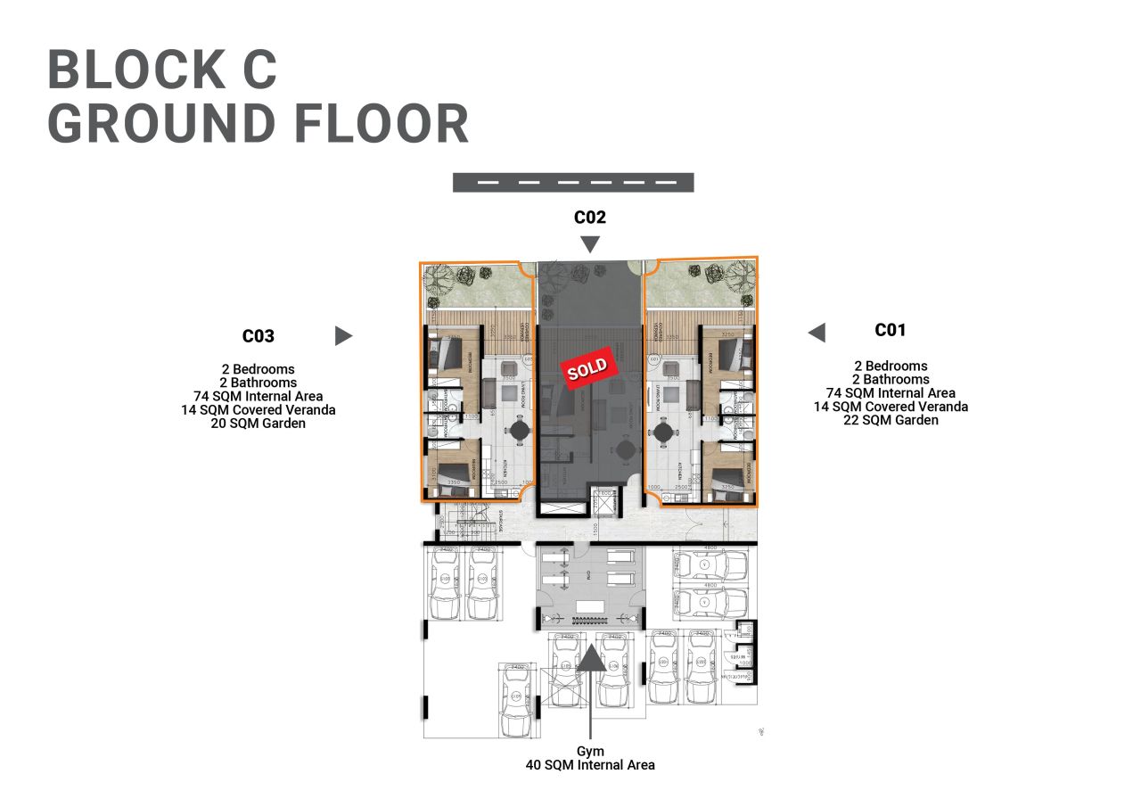 Таунхаус в Ларнаке, Кипр, 90 м² - фото 10