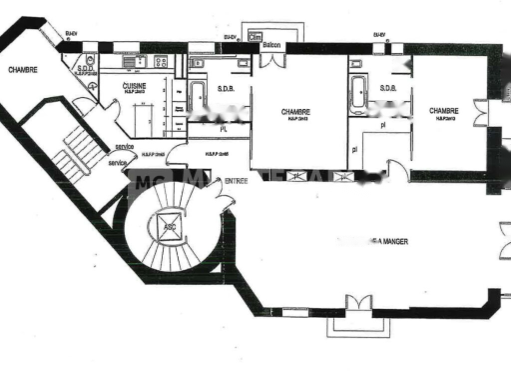 Квартира в Монегетти, Монако, 190 м² - фото 9