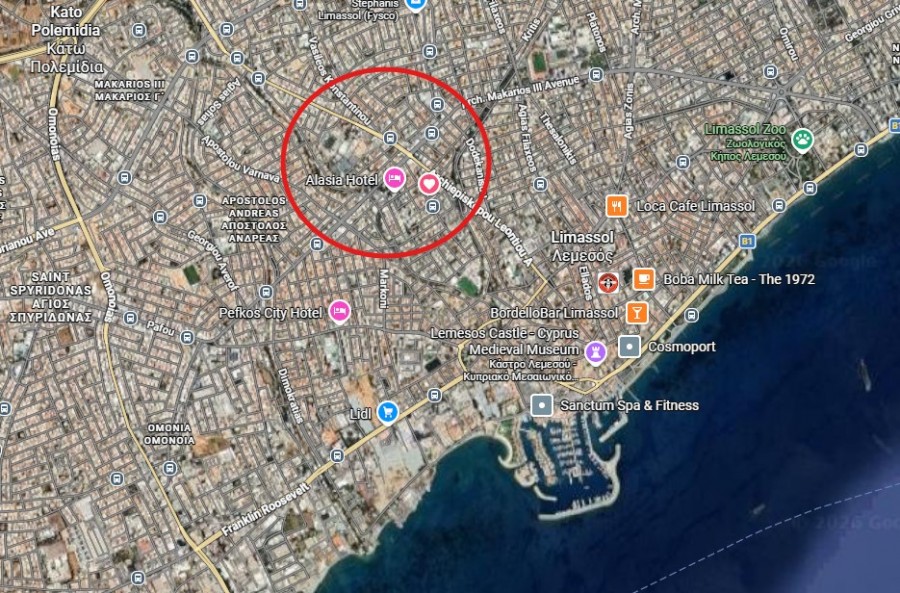 Земля в Лимасоле, Кипр, 300 м² - фото 1