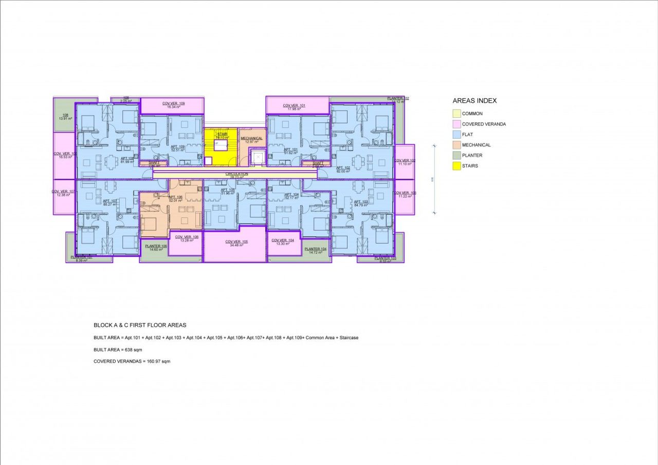 Апартаменты в Пафосе, Кипр, 101 м² - фото 4