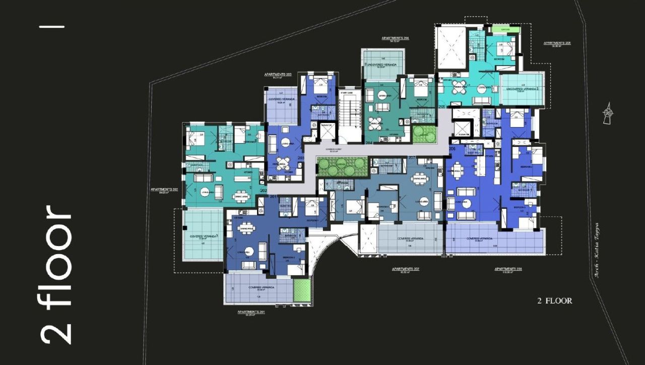 Апартаменты в Лимасоле, Кипр, 107 м² - фото 4