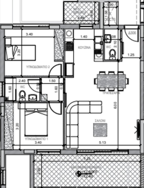 Апартаменты в Лимасоле, Кипр, 106 м² - фото 8
