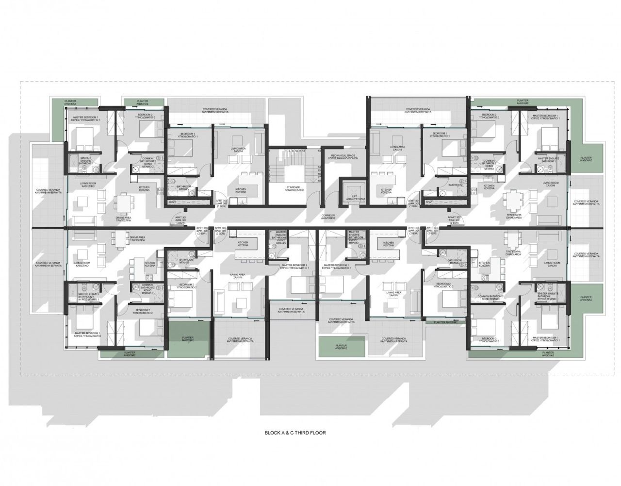 Апартаменты в Пафосе, Кипр, 101 м² - фото 9