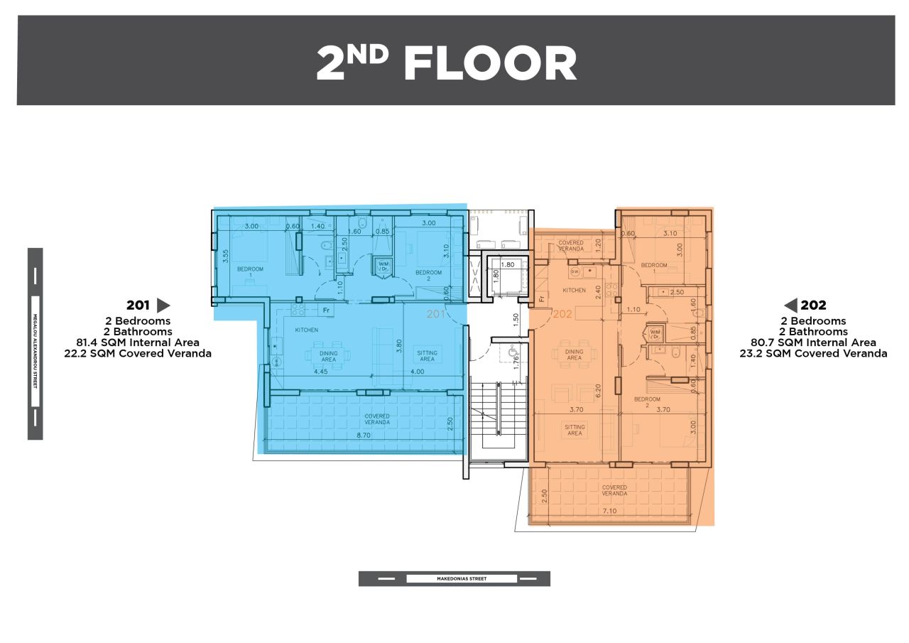 Апартаменты в Ларнаке, Кипр, 110.2 м² - фото 4