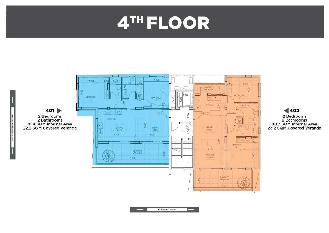 Апартаменты в Ларнаке, Кипр, 110.2 м² - фото 6