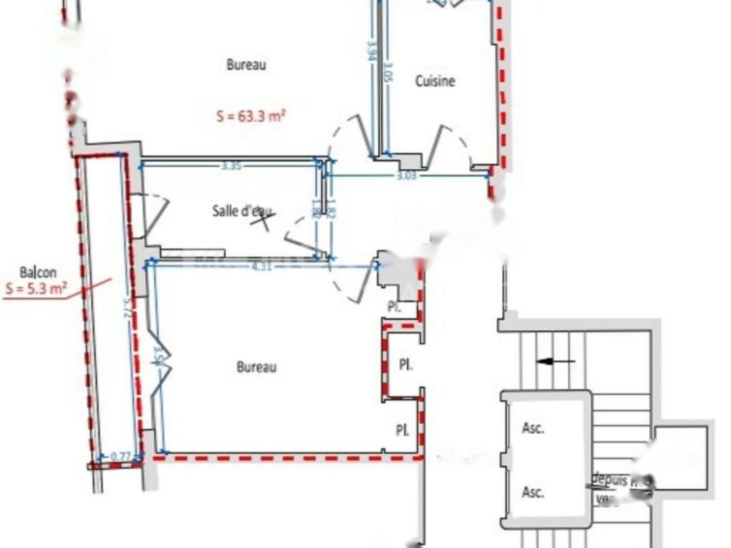 Квартира в Монте Карло, Монако, 71 м² - фото 12
