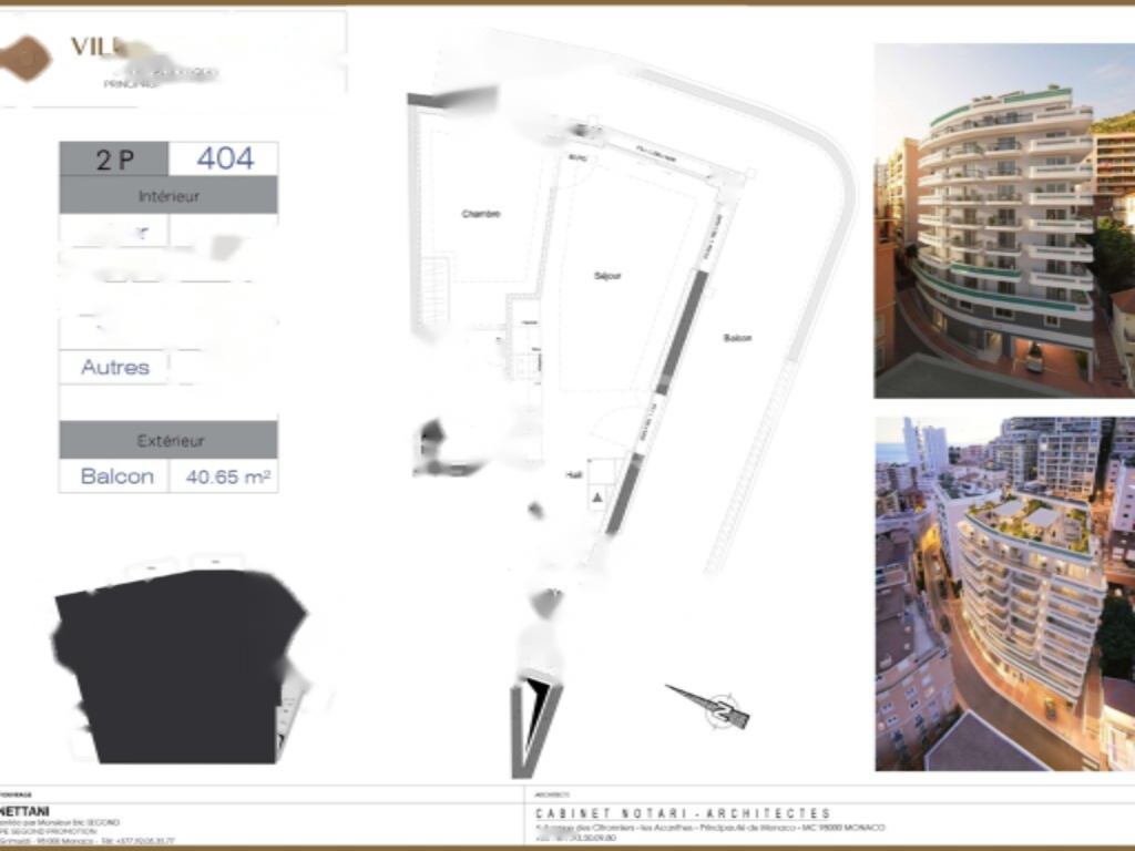 Квартира в Монегетти, Монако, 101 м² - фото 13