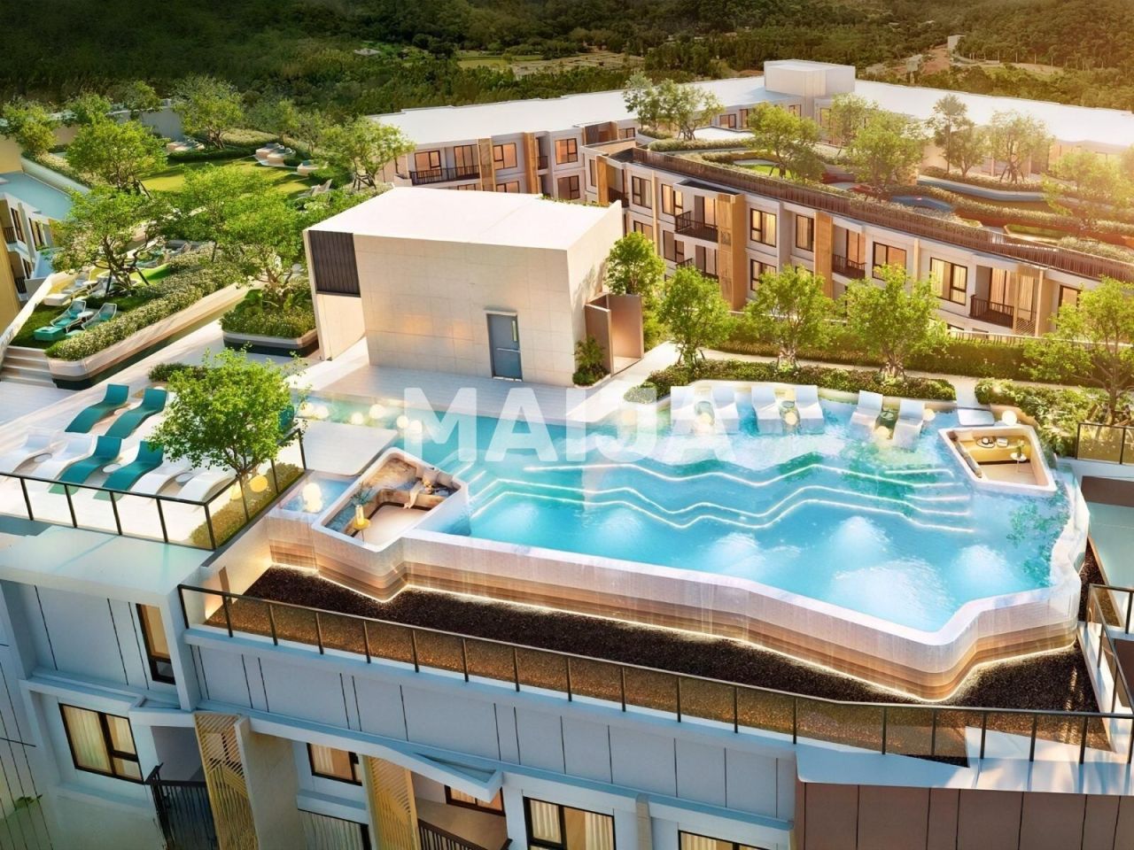 Апартаменты на острове Пхукет, Таиланд, 31 м² - фото 6