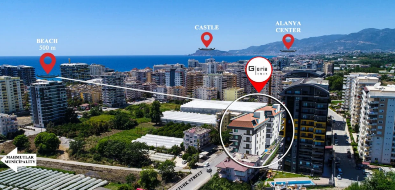 Апартаменты в Алании, Турция, 110 м² - фото 3