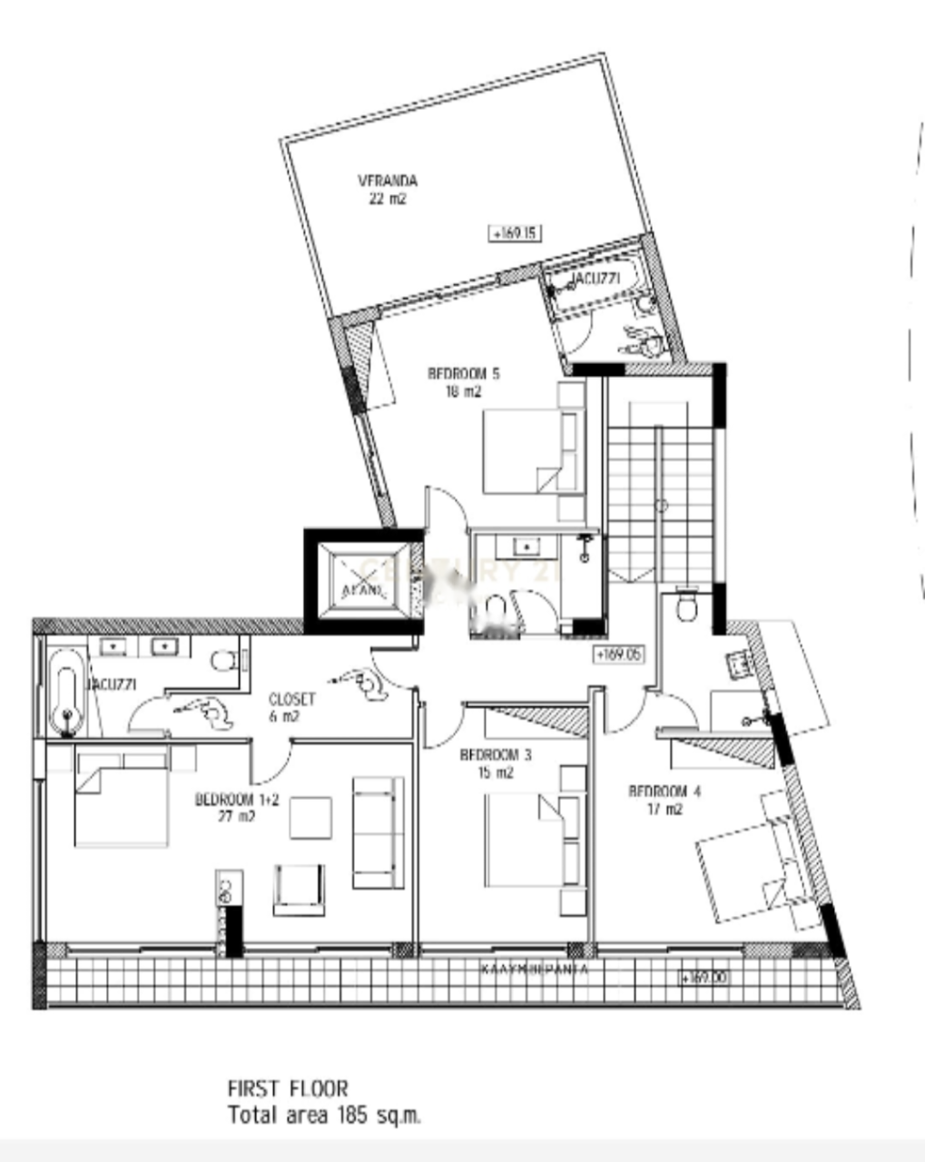 Квартира в Агиос Тихоне, Кипр, 737 м² - фото 17
