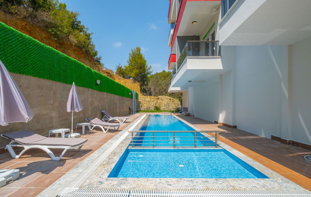 Апартаменты в Алании, Турция, 55 м² - фото 9