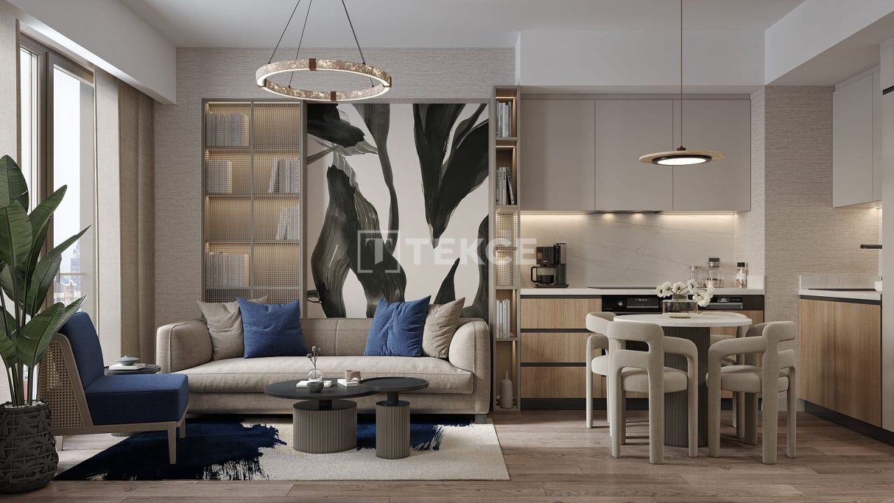 Апартаменты в Стамбуле, Турция, 53 м² - фото 12